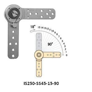 Armrest mechanism IS250-SS45-15-90