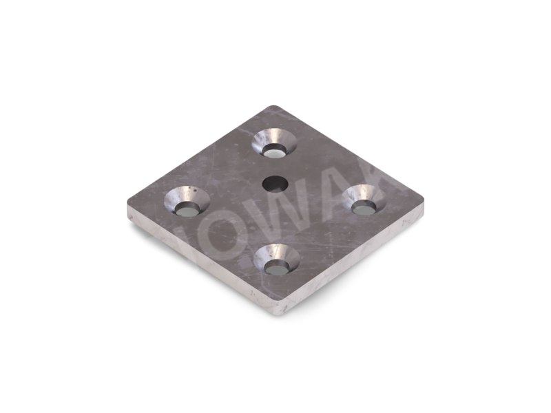 Blacha montażowa kw.55x55 M8