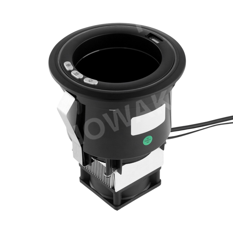 CUP Holder - tworzywo - czarny