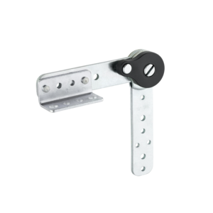 Mechanizm zapadkowy ICS-SS-6-90 - small 40 90°-180° ze sprężyną (P+L) z kątownikiem G