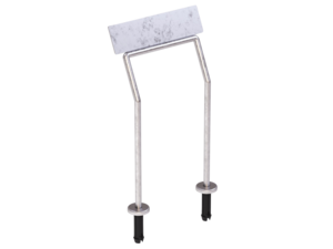 Mechanizm zagłówka podwójny z blachą