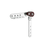 Mechanizm zapadkowy  IWS100-SS-6-90 - small 26  90°-165° ( ze sprężyną) z kątownikiem H (P+L) 