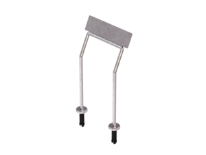 Kopfstützenmechanismus – doppelt mit Blech