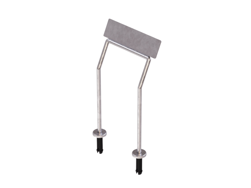 Mechanizm zagłówka podwójny z blachą