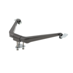 Headrest hinge DWH - black chrome