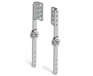 Zawias Cierny ICC-L 90°-270° z kątownikiem H