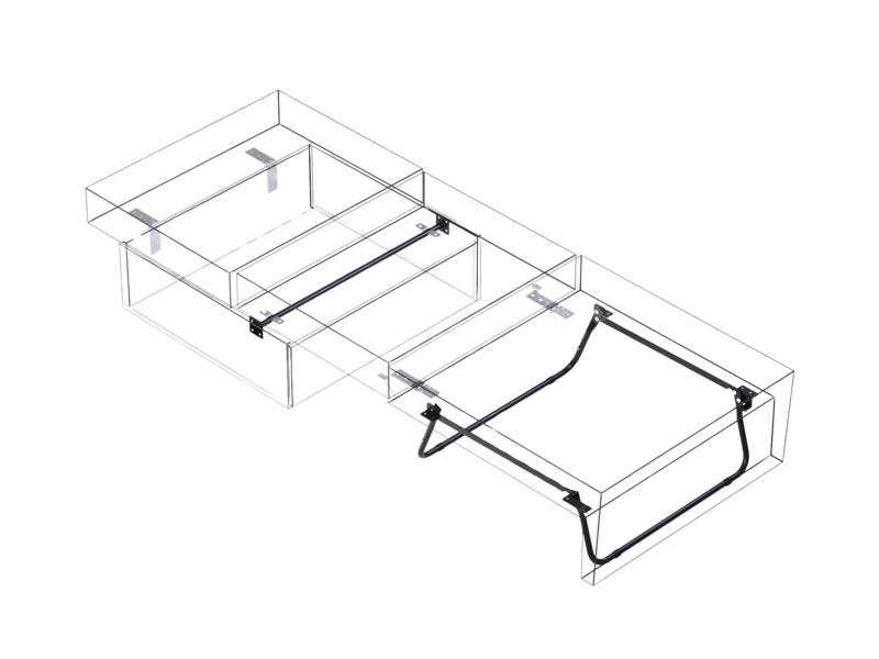 Stelaż sofy pojedynczy KIWI 