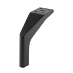 Noga CASABLANCA II H-150 mm czarny mat proszek