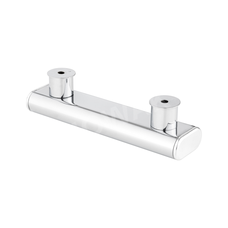 Noga leżąca OVAL - L- 235 mm - chrom