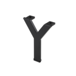 Noga YGREK H-130 mm - czarna