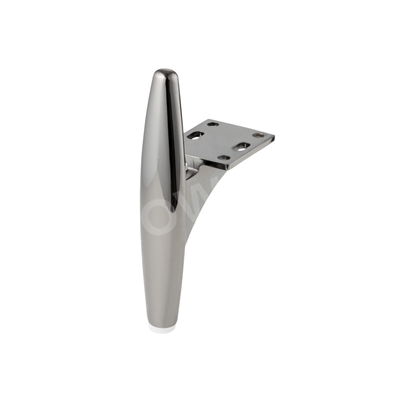 Noga Andre - H1-150 mm - H2-200 mm - czarny chrom