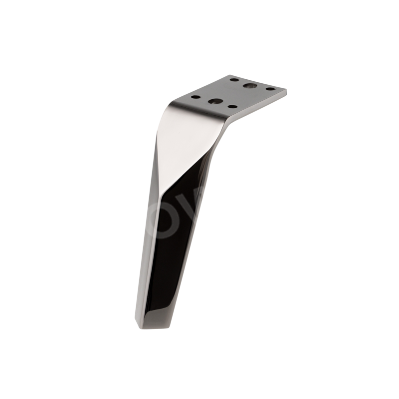 Noga AGATE - H-150 - czarny chrom