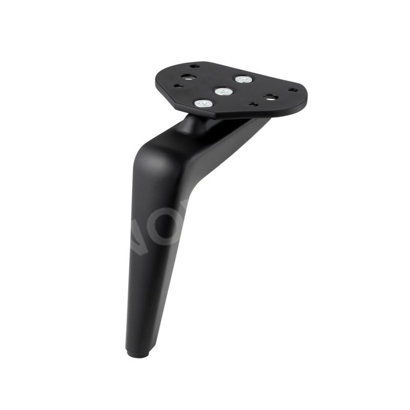 Noga Coco H-160mm - czarny mat