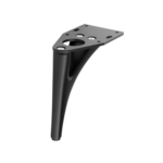 Möbelfuß BISSA – H-180 mm – Schwarz matt