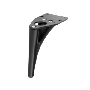 Möbelfuß BISSA – H-180 mm – Schwarz matt