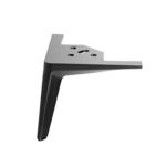 Möbelfuß MISTY – H-155 mm – Schwarz matt