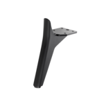 Möbelfuß CARL - H1-150 mm - H2-195 mm – Schwarz matt