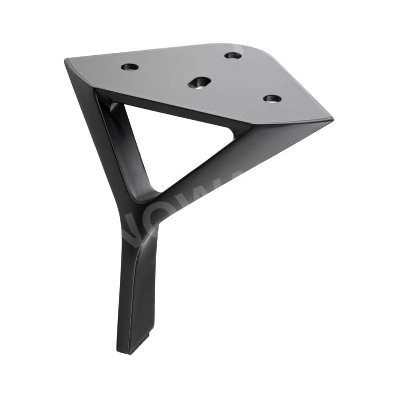 Möbelfuß UME – H-170 mm – Schwarz matt