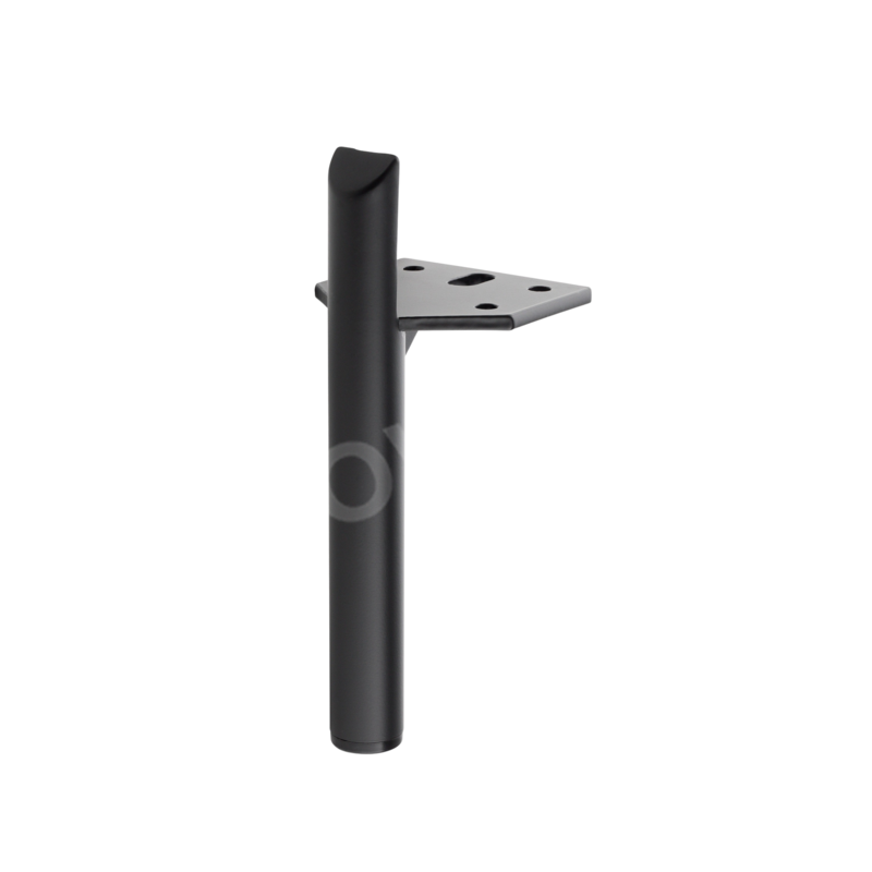 Möbelfuß RITA - H1-150 mm - H2-200 mm - Schwarz matt