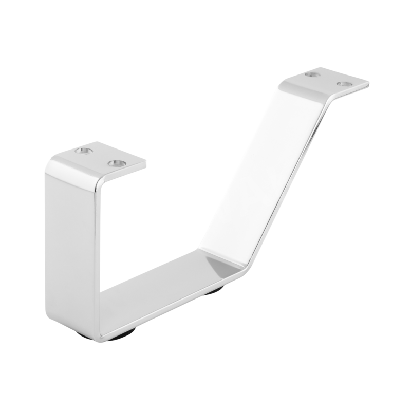 Leg ASTI H-100 mm - L-240 mm chrome