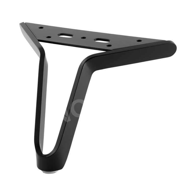 Noga WETE H-120 mm czarna mat