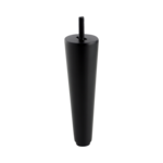 Noga stożkowa VIVE H-150 mm czarny mat