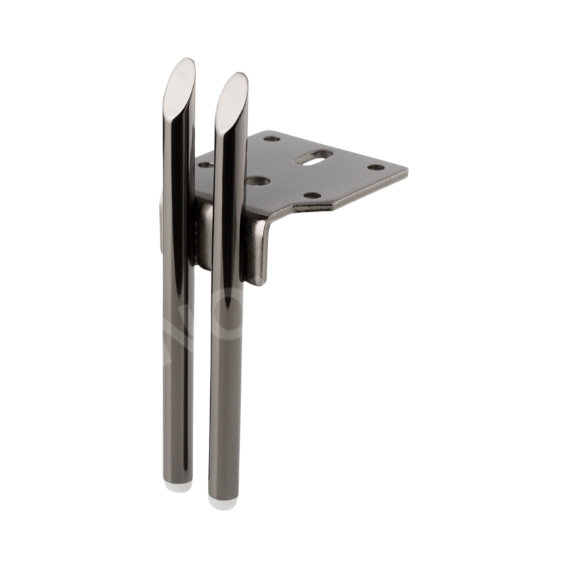 Noga LUMINOSA H-120mm czarny chrom