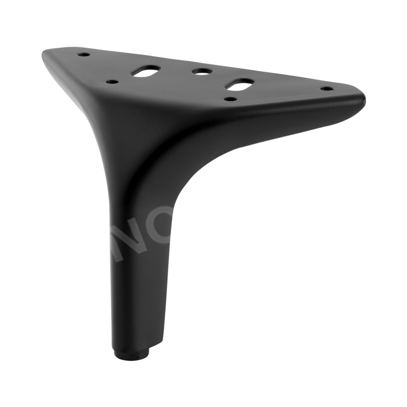 Noga VALLOT H-120 mm czarna mat