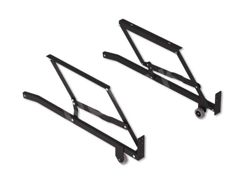 Wózek Francuski - boki P+L