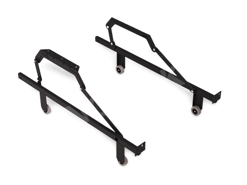 Wózek do narożnika - Amigo - boki P+L z/w