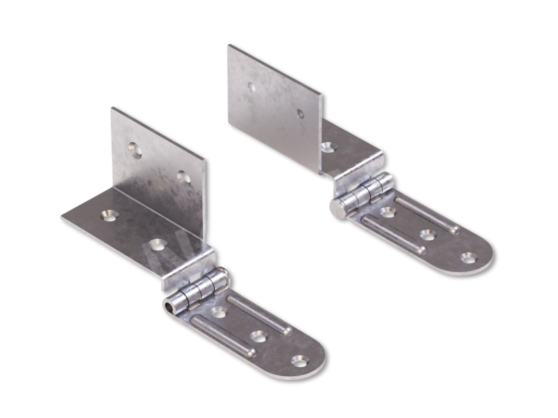 Zawias Narożny przetłoczony P+L