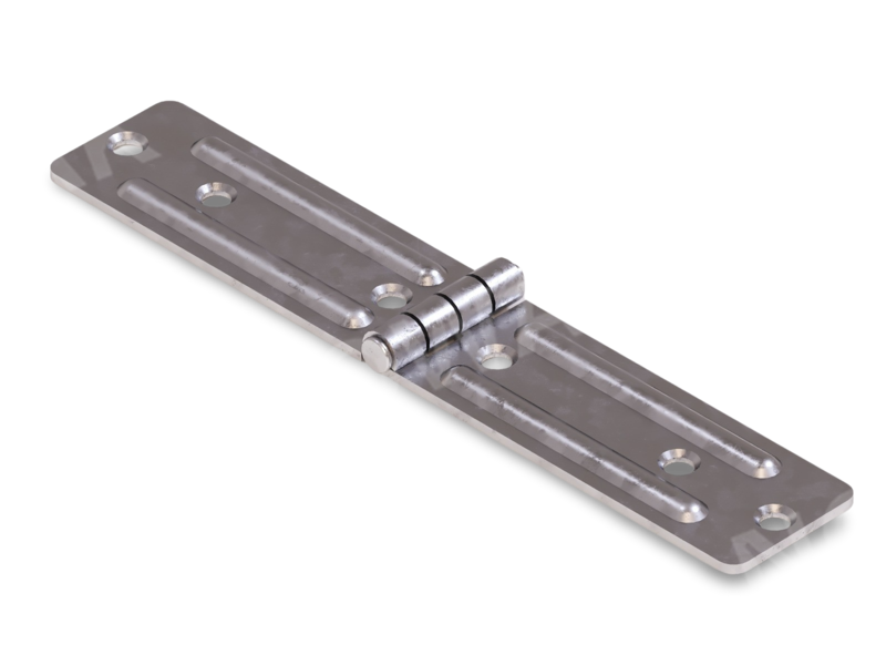 Zawias duży - przetłoczony otw. 3x8