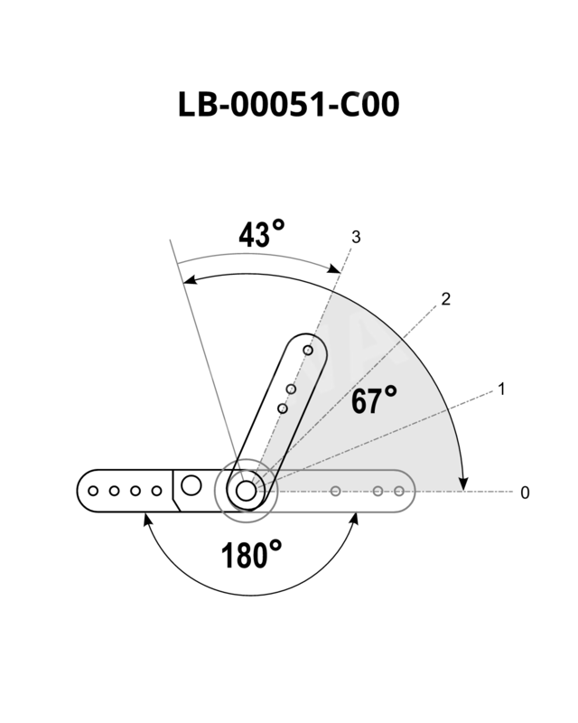 Rastmechanismus IT-3-180 180°–247°
