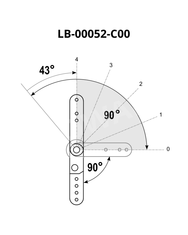 Mechanizm zapadkowy IT-4-90 90°-180°