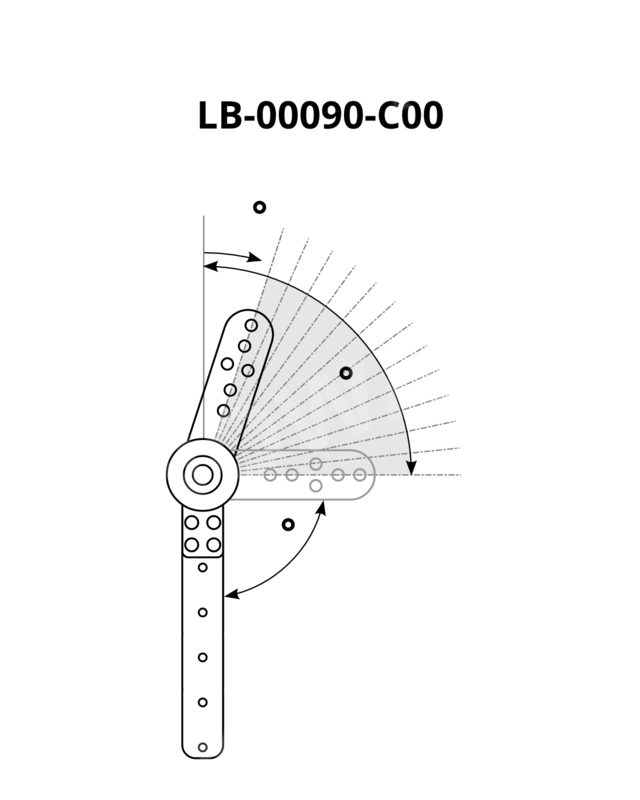 Ratchet Mechanism IS450Y-12-90 90-162°