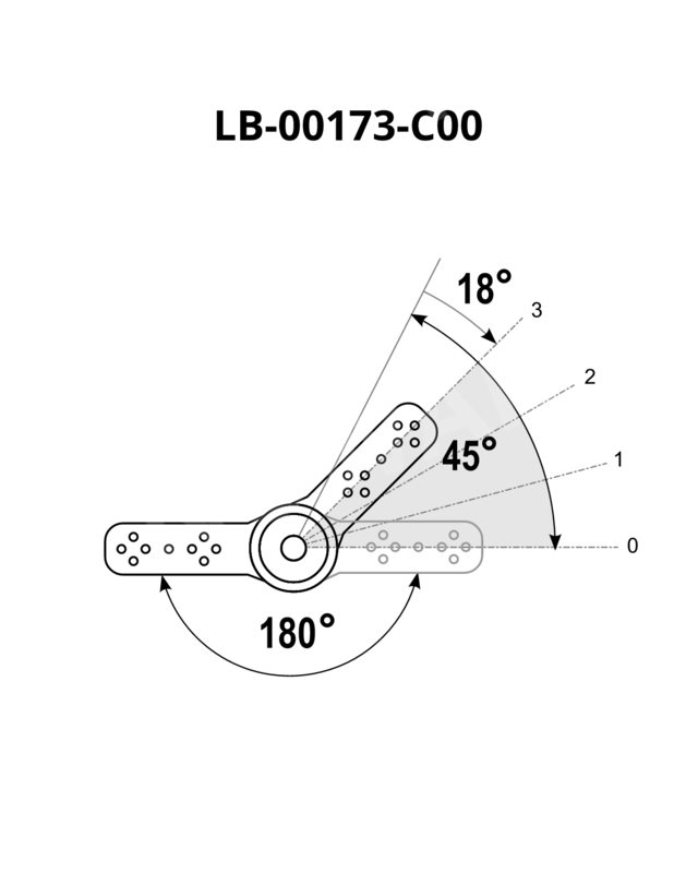 Ratchet Mechanism IWS-3-180 – small 40 180°–225°