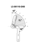 Mechanizm LW-5L-10 90°-165°