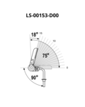 Mechanism LW100-15L-32AF 90°-165°