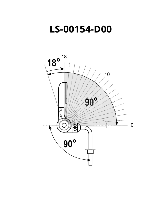 Mechanism LW100-18L-32AF 90°-180°