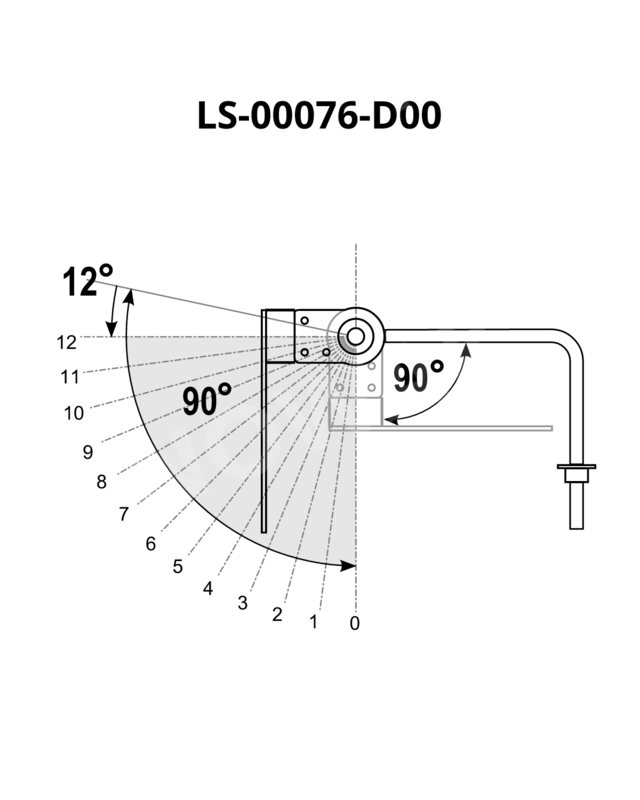 Mechanism LXM-12Z-31AJ  90-180° 