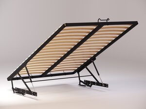 Rama CRANE 1590x2000 NP17 + Podnośnik + 2xSiłownik(900N) + 2xSiłownik(400N) + Łącznik 